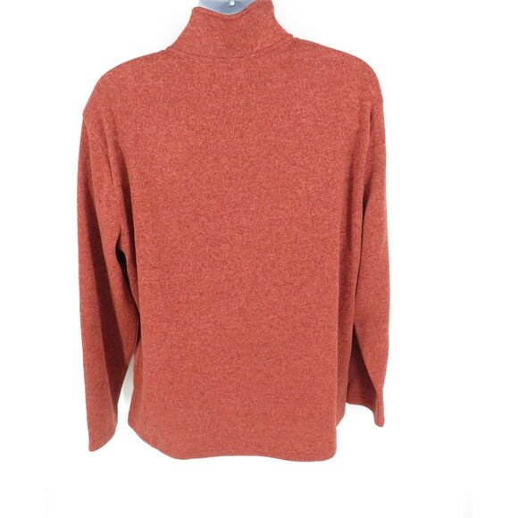 Ocean Coast Big & Tall Camper Red Quarter Zip Pullover Sweater LT NWT $64.50 - Picture 5 of 6